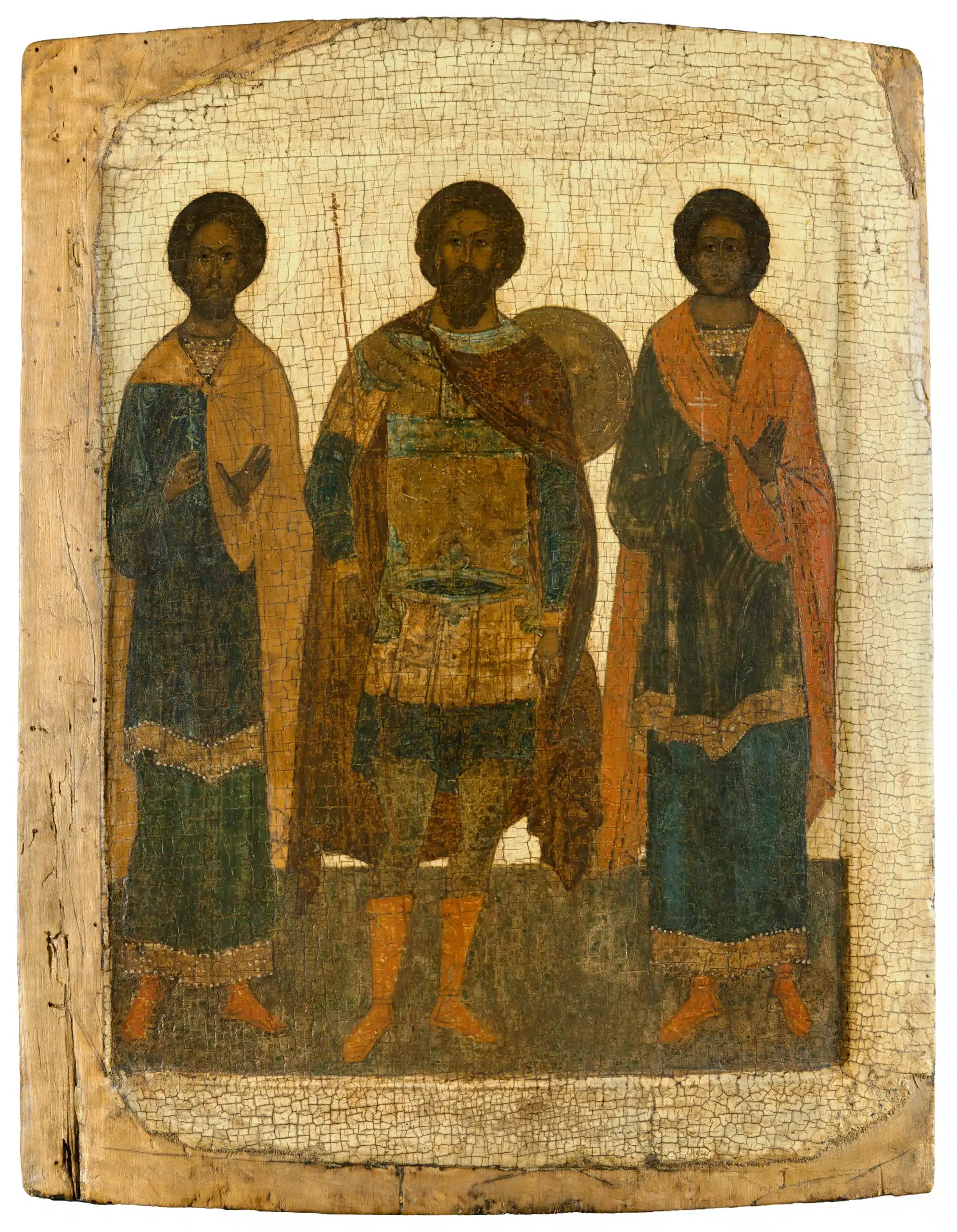 Saints Theodore Stratelates, Florus, and Laurus - The Icon Museum and ...